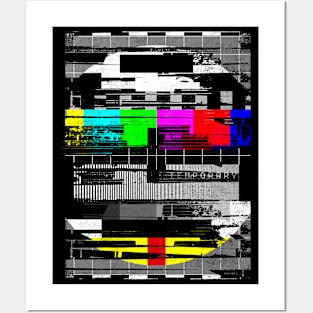 Test Card Posters and Art